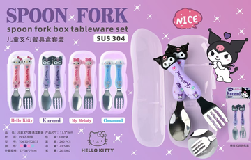 Cuchara Y Tenedor Para Niños