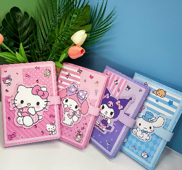 Cuadernos con cierre magnetico de sanrio