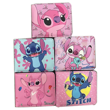 Monedero con temática de stitch