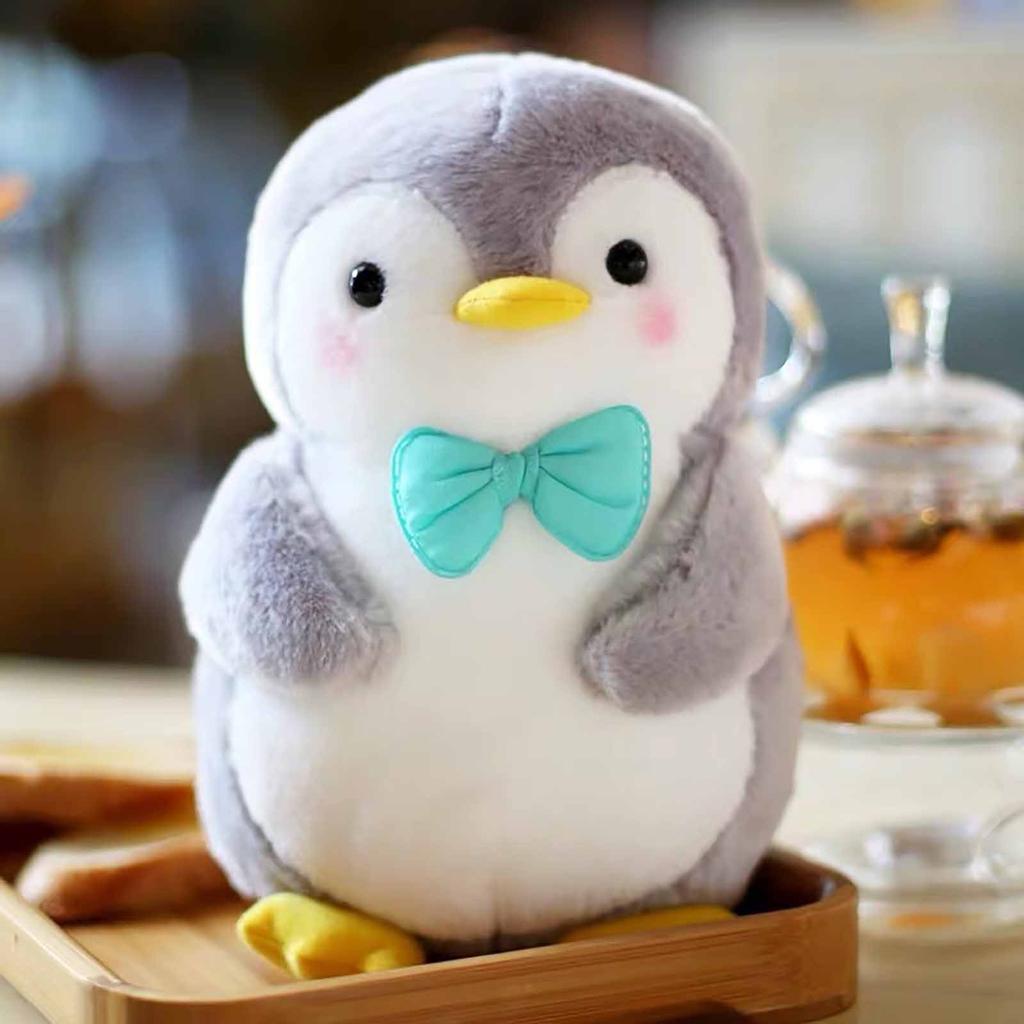 peluches pingüinos de 25 y 45 cm