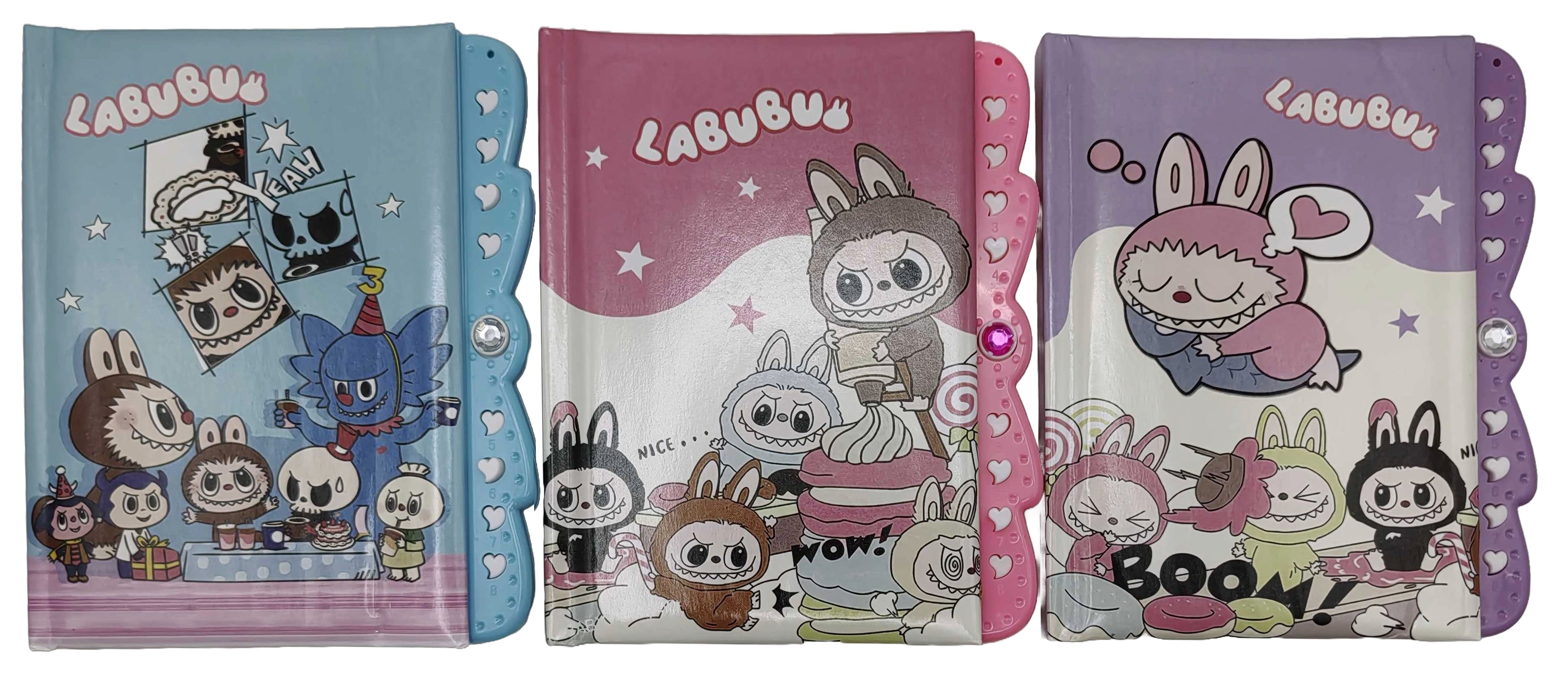 Diario de labubu con bloqueo