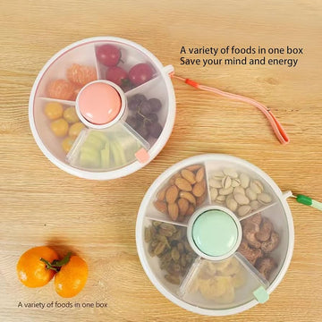 Porta snacks giratorio