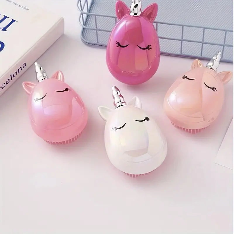 Cepillos para el cabello de unicornio