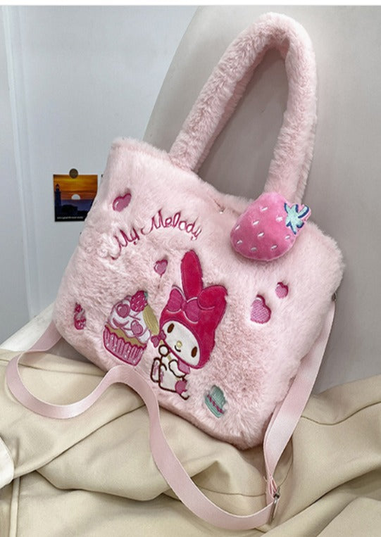 Cartera de felpa Kuromi