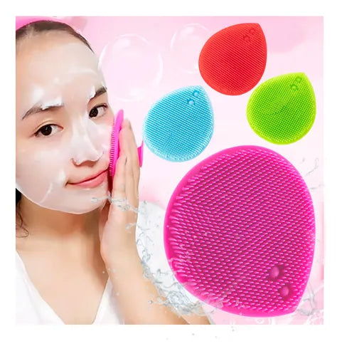 Cepillo exfoliante de silicona