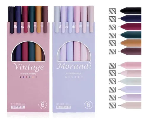 Boligrafos de gel pen