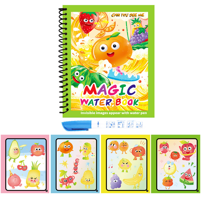 Libro Mágico De Agua Con Bolígrafo