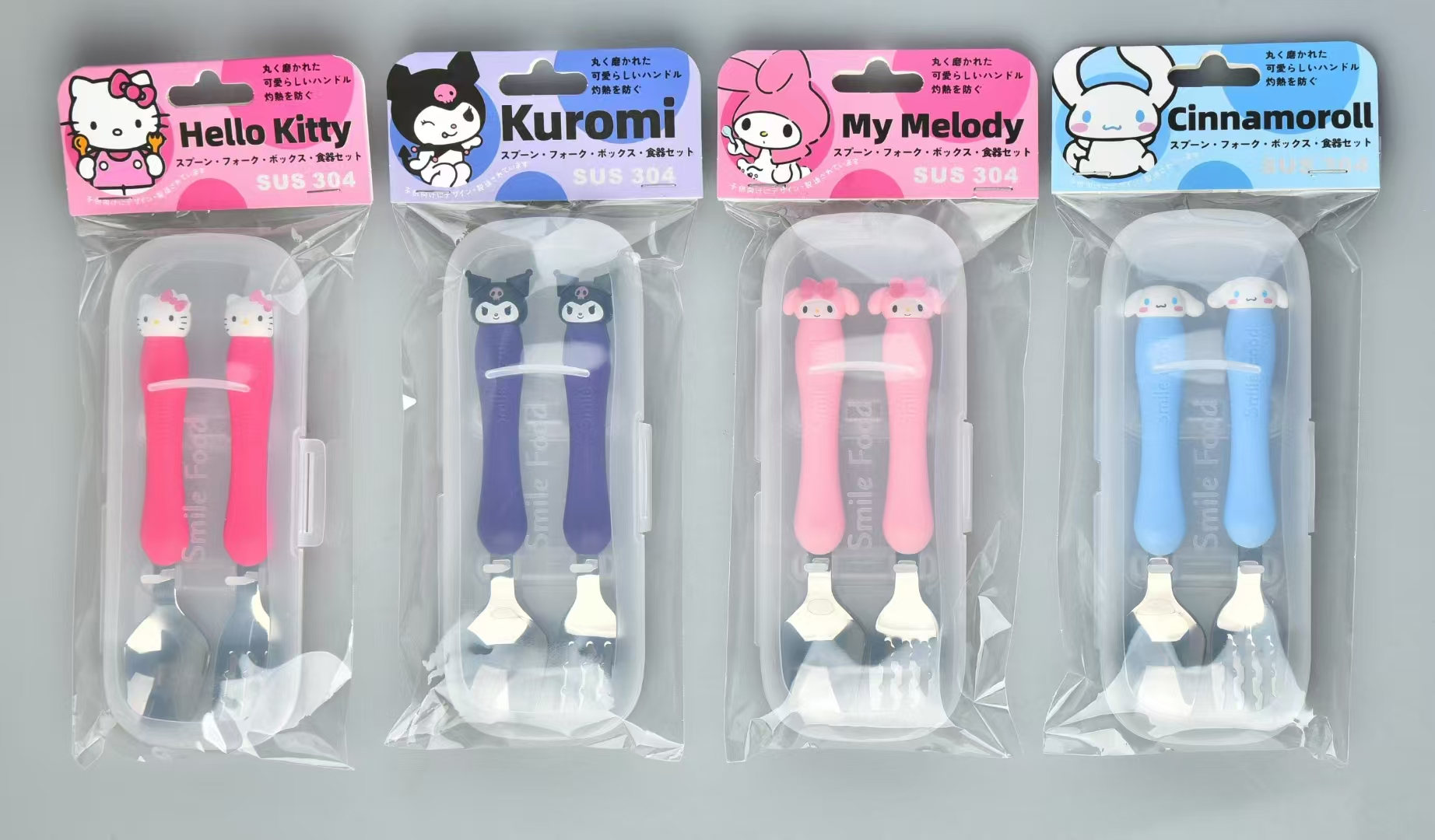 set de cubiertos sanrio