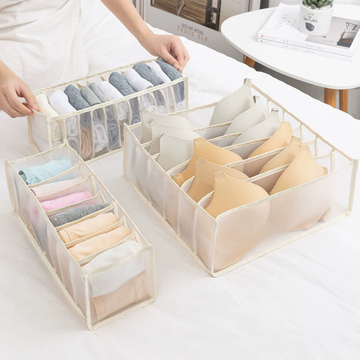 Juego De Cajas Para Guardar Ropa Interior (3 Piezas)