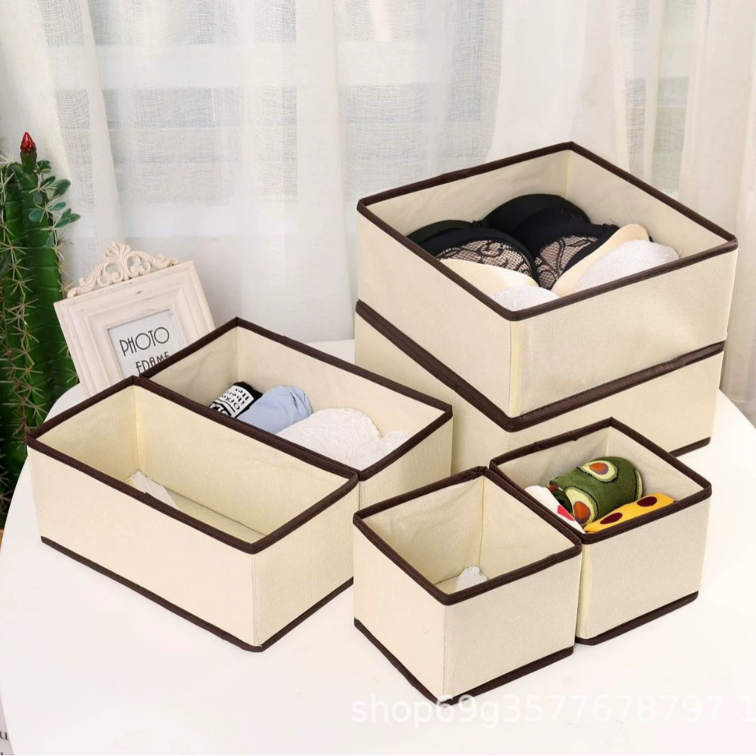 Caja De Almacenamiento Plegable Para Armario (6 Piezas)