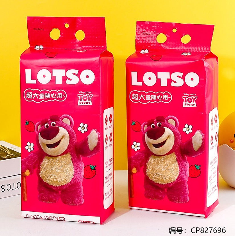 Papel tissue de lottso