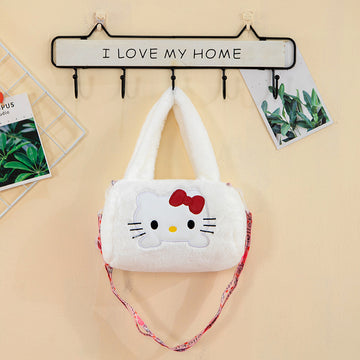 Bolso de peluche de Hello Kitty